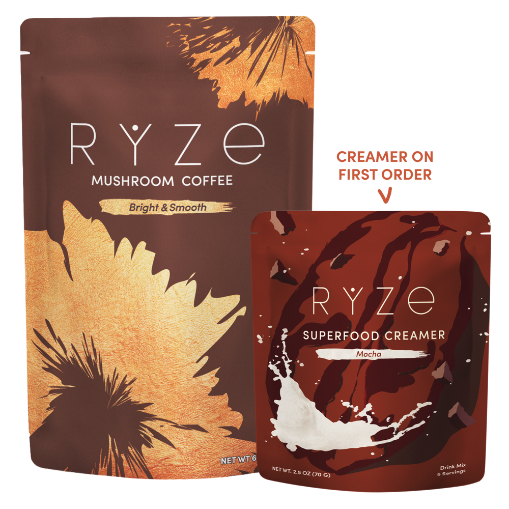 Mushroom Coffee + Mocha Creamer Set