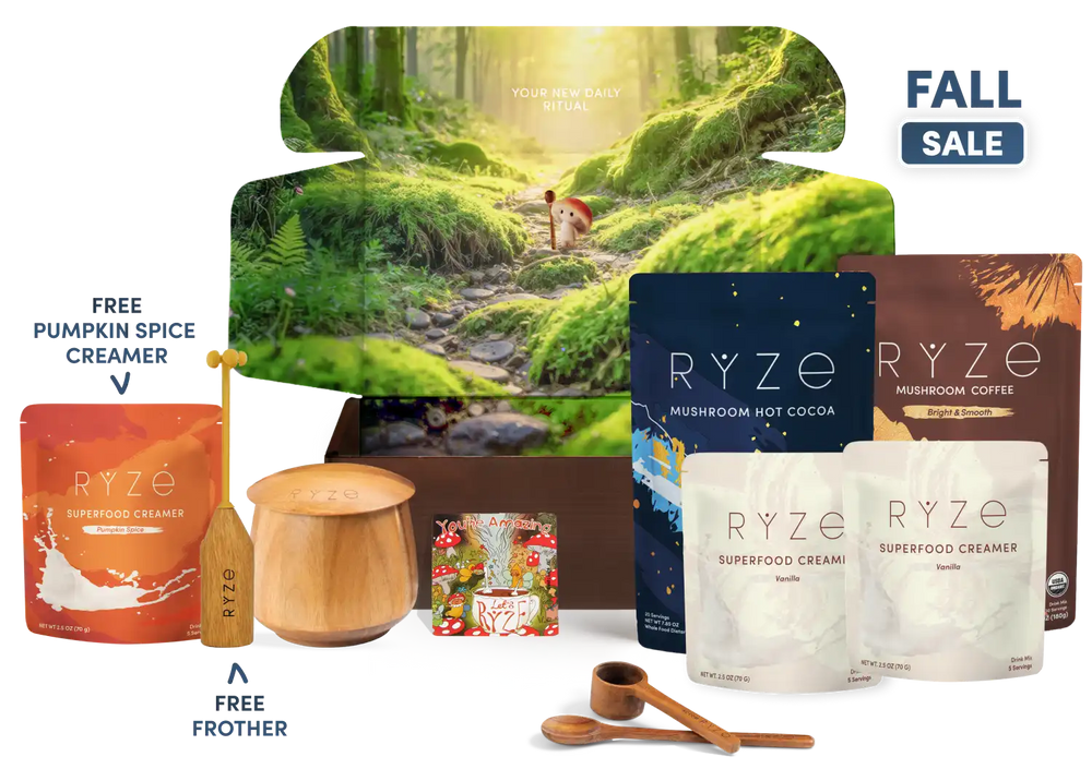 RYZE Ritual Set (Cocoa + Coffee)