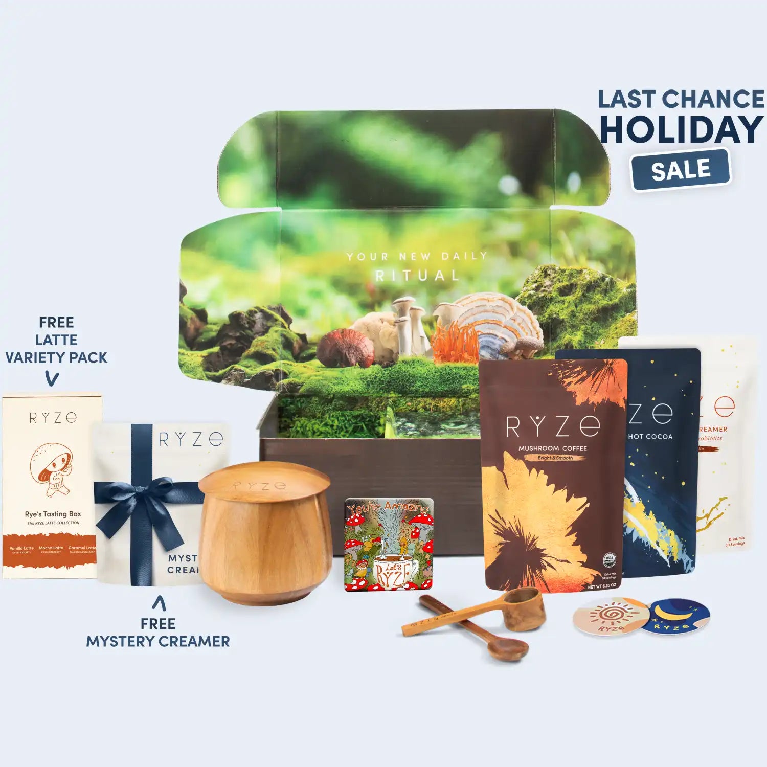 RYZE Ritual Set (Cocoa + Coffee)