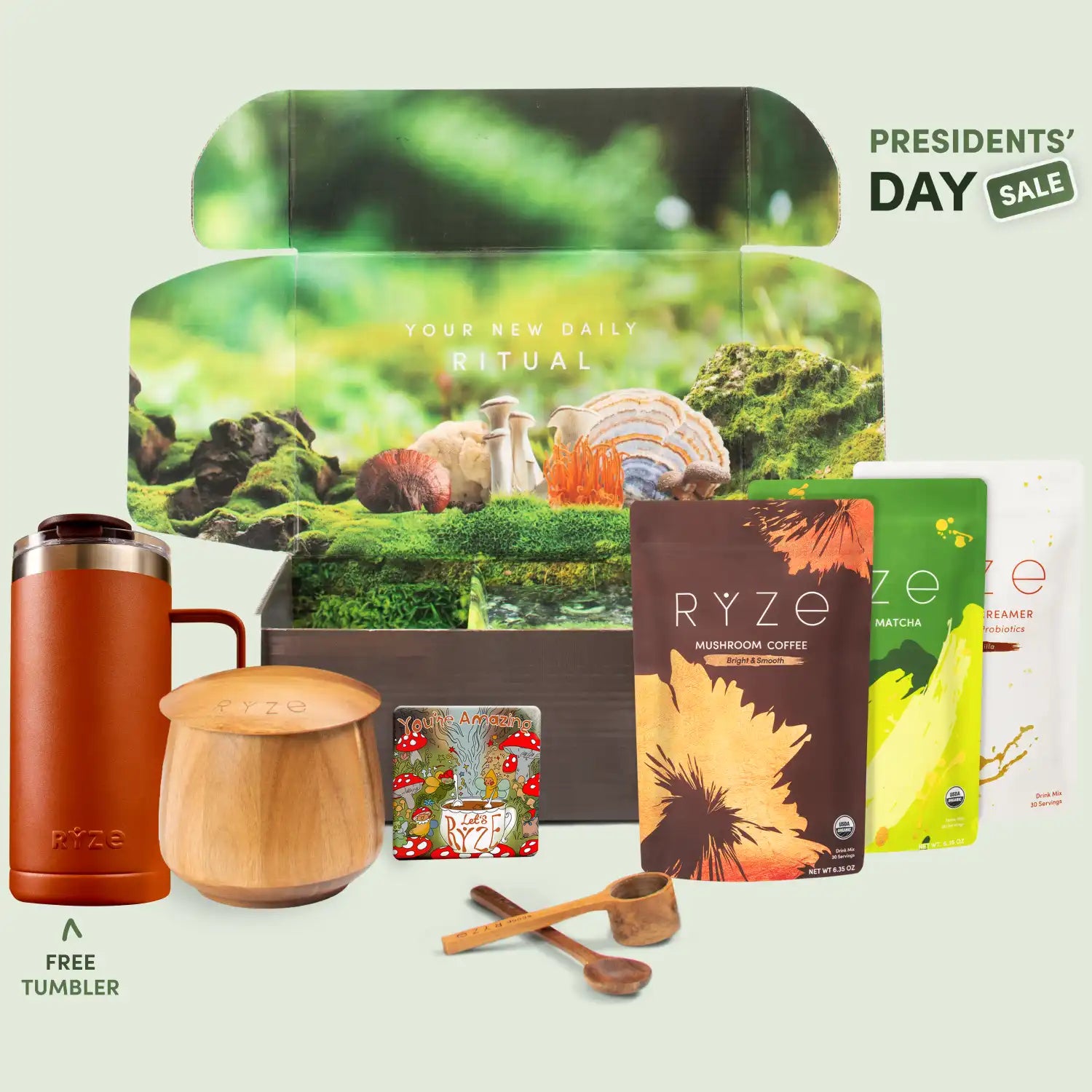 RYZE Ritual Set (Matcha + Coffee)