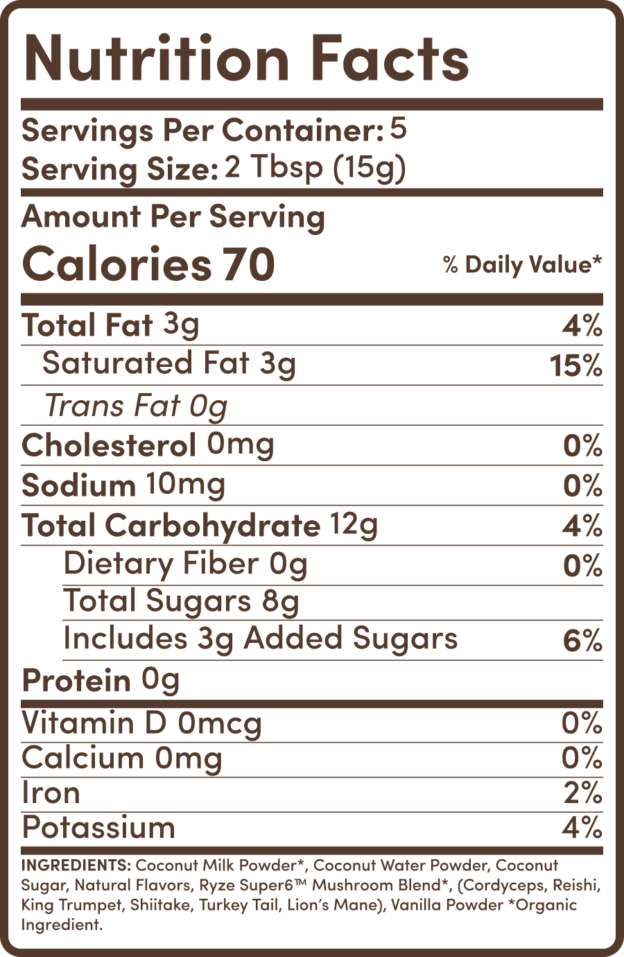 Nutrition Info